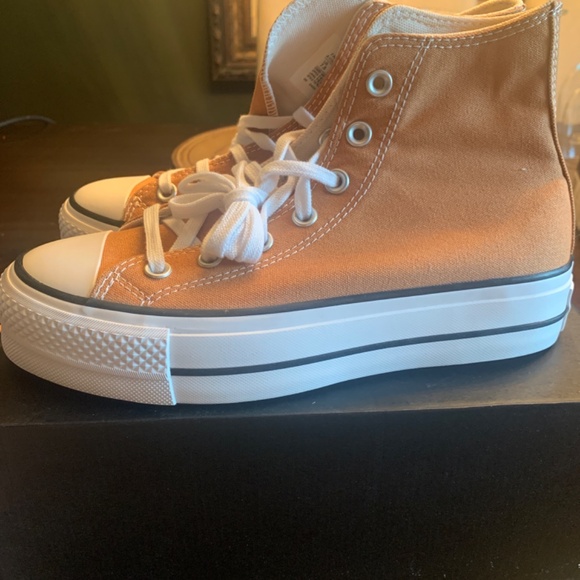 Chuck Taylor Lift High Platform Converse  Gingersnap Netural - Picture 5 of 6